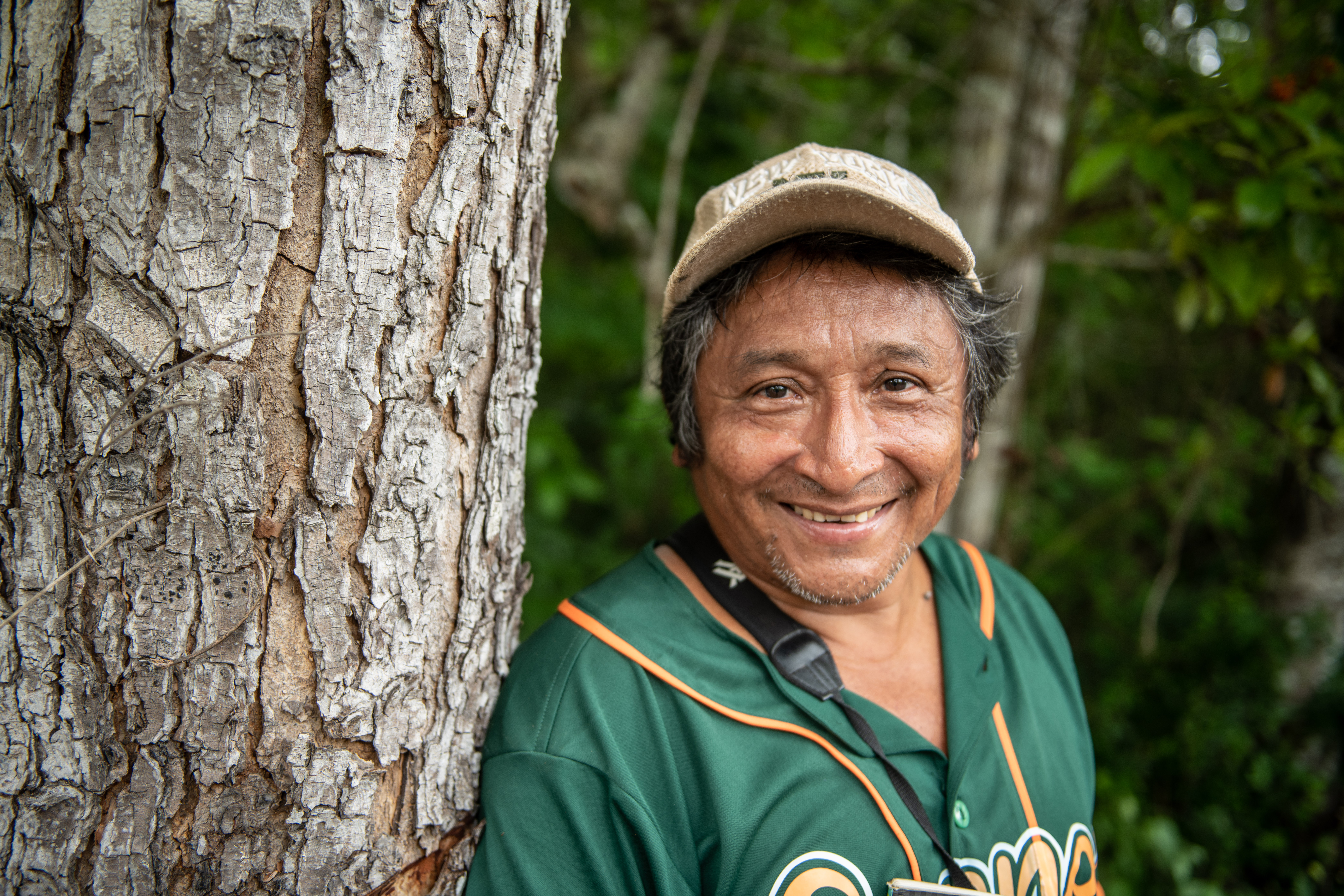 Basilio Rivas Cauiche, ansvarlig for naturuddannelse, Mayan-lokalsamfundet, Mexico.