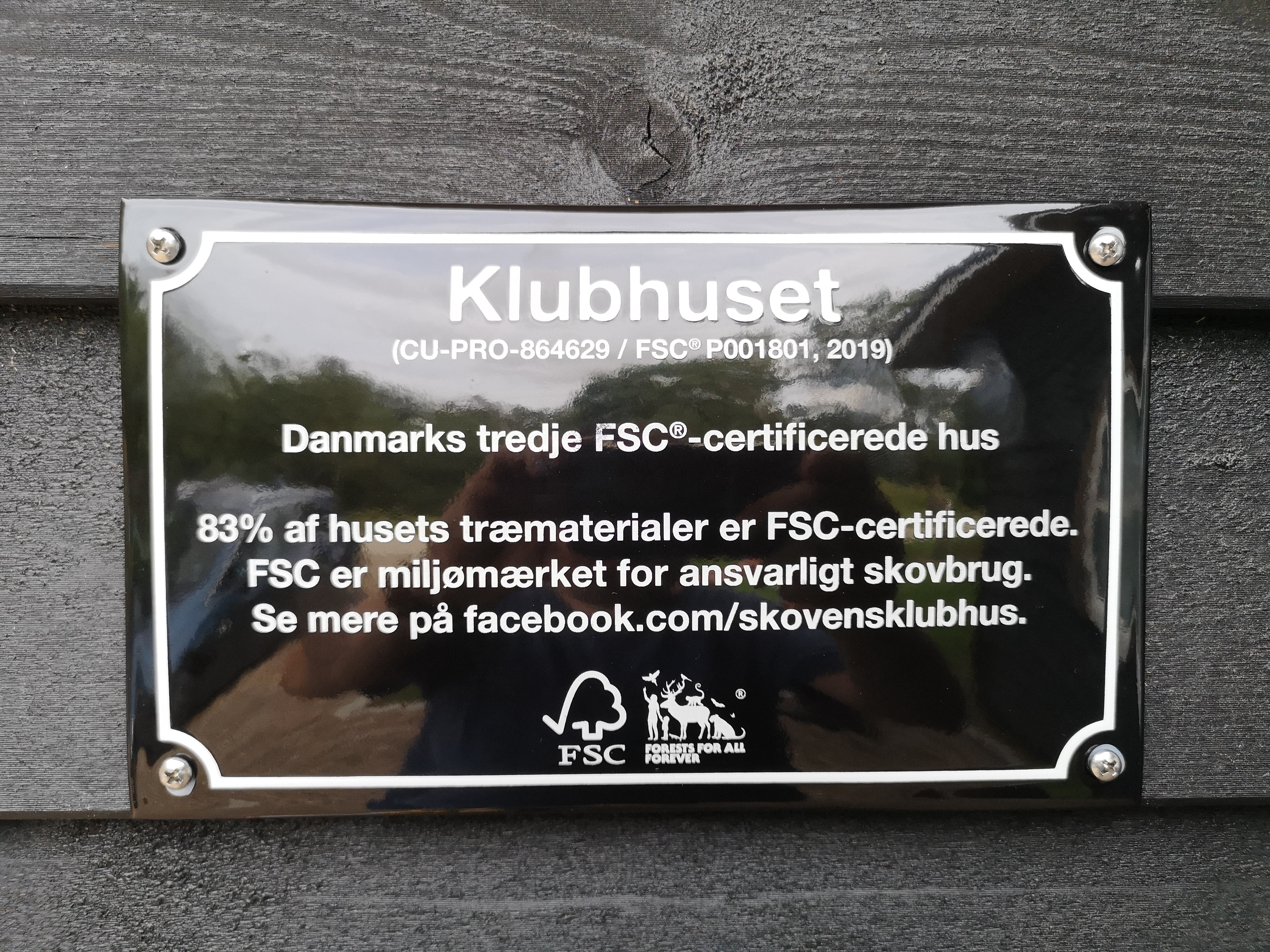 Klubhuset - Danmarks 3. FSC-certificerede projekt