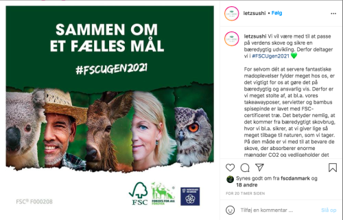 Letz Sushi i FSC Ugen 2021