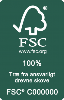 FSC 100% mærket